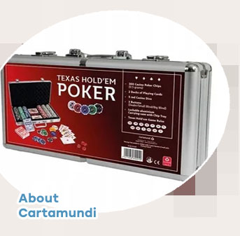 Cartamundi compact poker set