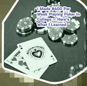 Playing poker without money