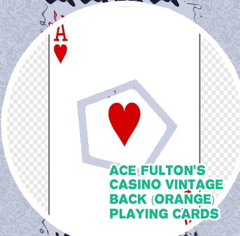 Poker card ace
