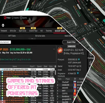 Pokerstars prize games